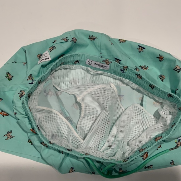 Men's Light Blue Swim Shorts - Picture 7 of 8